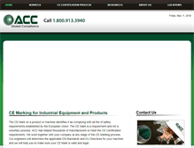 Tablet Screenshot of ce-mark-us.com